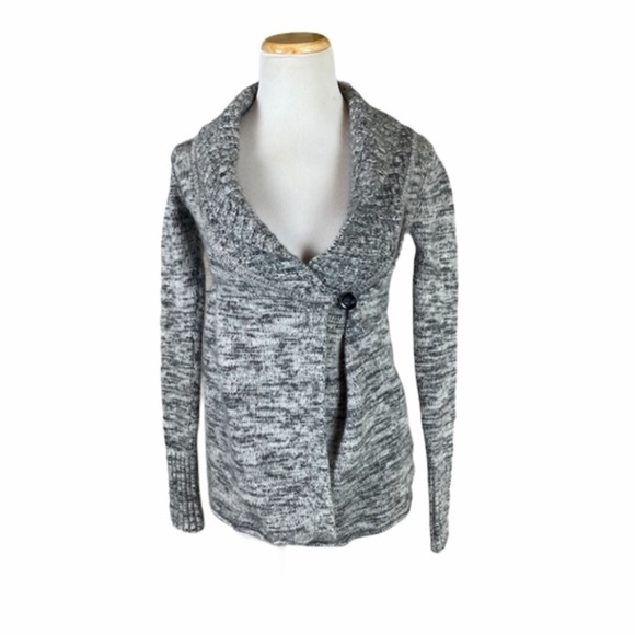 Aritzia Talula Wool Cashmere Wrap Knit Sweater